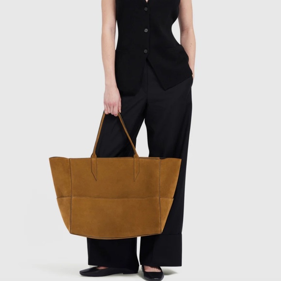 METIER - Incognito Large Suede Tote in Marrakech Color - MSRP $2950 - BNIB - Picture 6 of 10